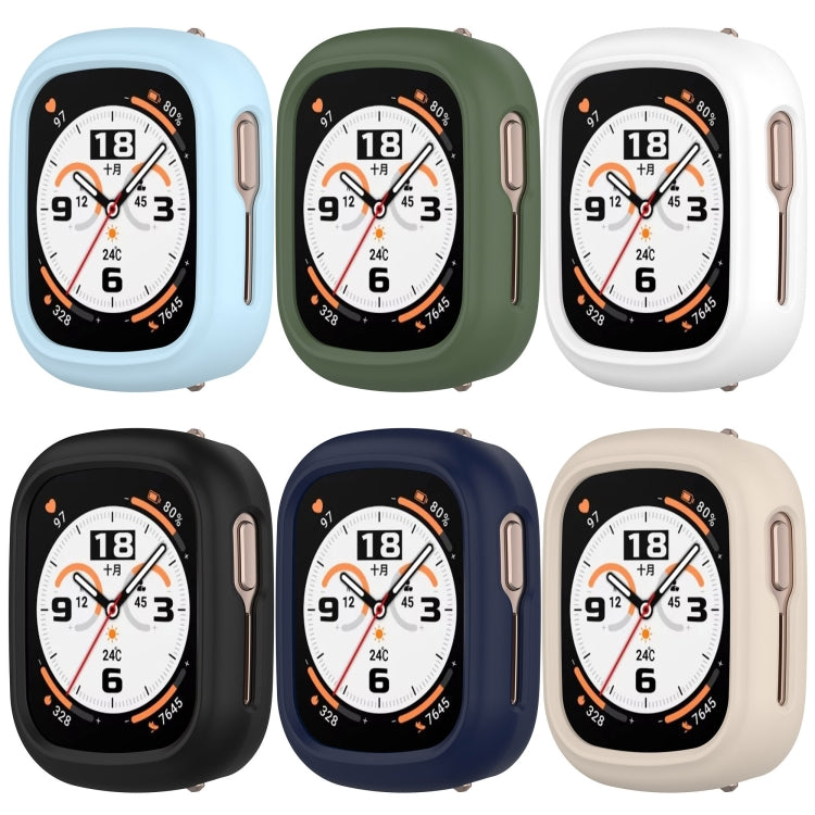 For Honor Watch 4 Half Coverage Hollow PC Watch Protective Case(Blue) - Watch Cases by PMC TechLife | Online Shopping South Africa | PMC TechLife | Buy Now Pay Later Mobicred