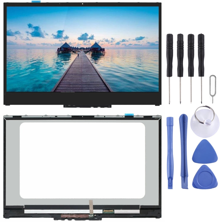 For Lenovo Yoga 730-15IKB FHD LCD Screen Digitizer Full Assembly with Frame - LCD Screen by PMC TechLife | Online Shopping South Africa | PMC TechLife | Buy Now Pay Later Mobicred