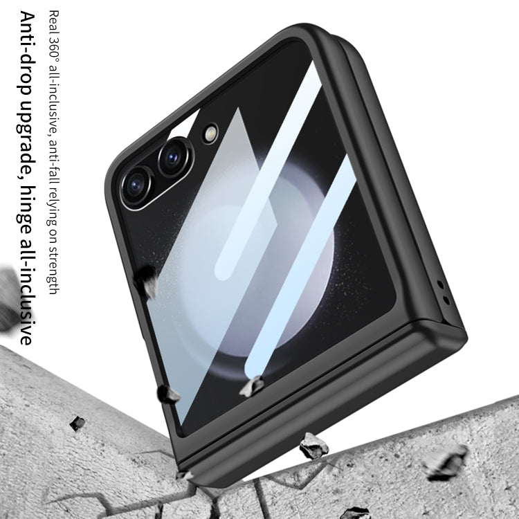 For Samsung Galaxy Z Flip5 GKK Integrated Full Coverage Folding Phone Case(Silver) - free shipping - PMC TechLife - Order now!