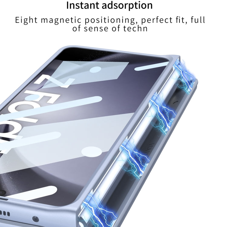 For Samsung Galaxy Z Fold5 5G GKK Integrated Fold Hinge Phone Case with Pen Slots, No Include Pen(Black) - Galaxy Z Fold5 Cases by GKK | Online Shopping South Africa | PMC TechLife | Buy Now Pay Later Mobicred