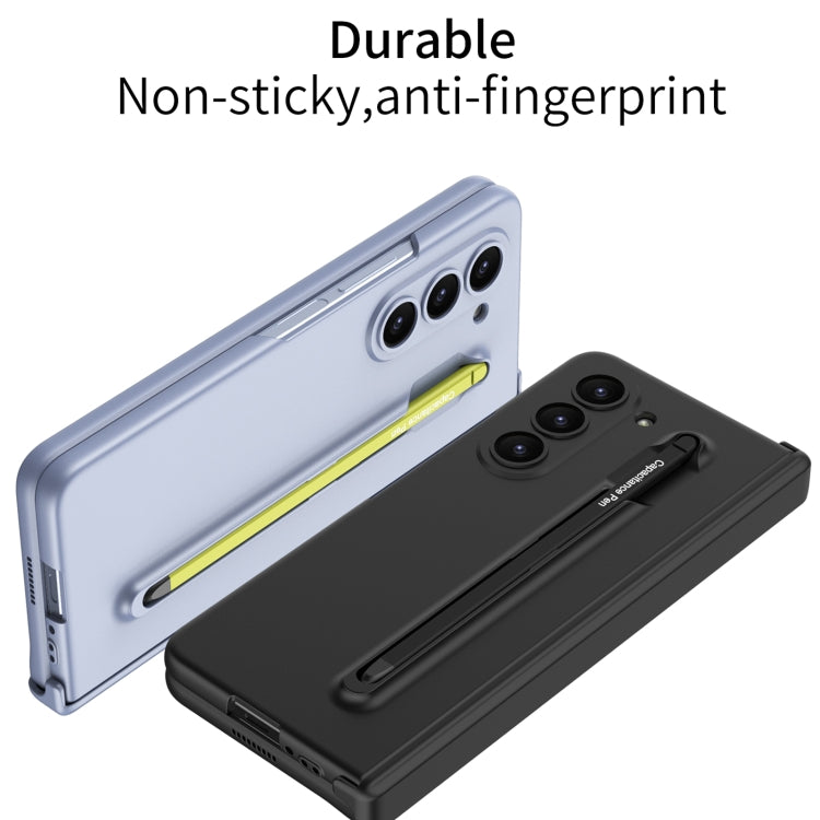 For Samsung Galaxy Z Fold5 5G GKK Integrated Fold Hinge Phone Case with Pen Slots, No Include Pen(Black) - Galaxy Z Fold5 Cases by GKK | Online Shopping South Africa | PMC TechLife | Buy Now Pay Later Mobicred