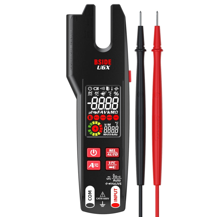 BSIDE U6X AC/DC Clamp-on Infrared Temperature Measurement Multimeter - free shipping - PMC TechLife - Order now!