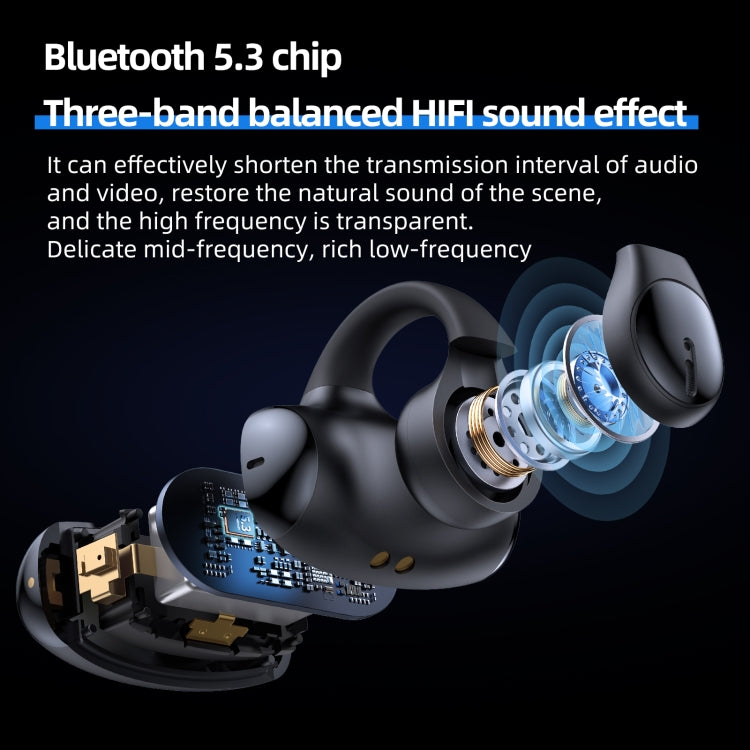 ONIKUMA T306 Ear-mounted Wireless Bluetooth Earphone(Black) - free shipping - PMC TechLife - Order now!