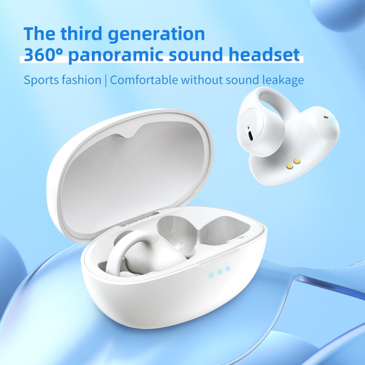 ONIKUMA T306 Ear-mounted Wireless Bluetooth Earphone(White) - Bluetooth Earphone by ONIKUMA | Online Shopping South Africa | PMC Jewellery | Buy Now Pay Later Mobicred