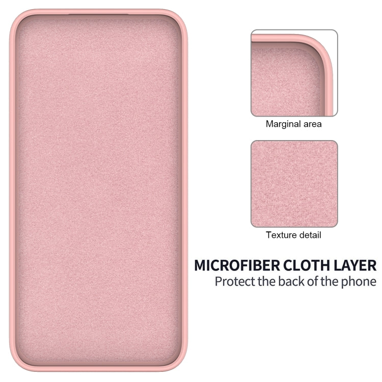 For Samsung Galaxy A35 5G Solid Color Liquid Silicone Dropproof Full Coverage Phone Case(Pink) - free shipping - PMC TechLife - Order now!