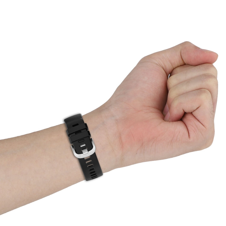 For Garmin vivoactive 5 / Active 5 20mm Silicone Watch Band(Dark Blue) - Watch Bands by PMC TechLife | Online Shopping South Africa | PMC TechLife