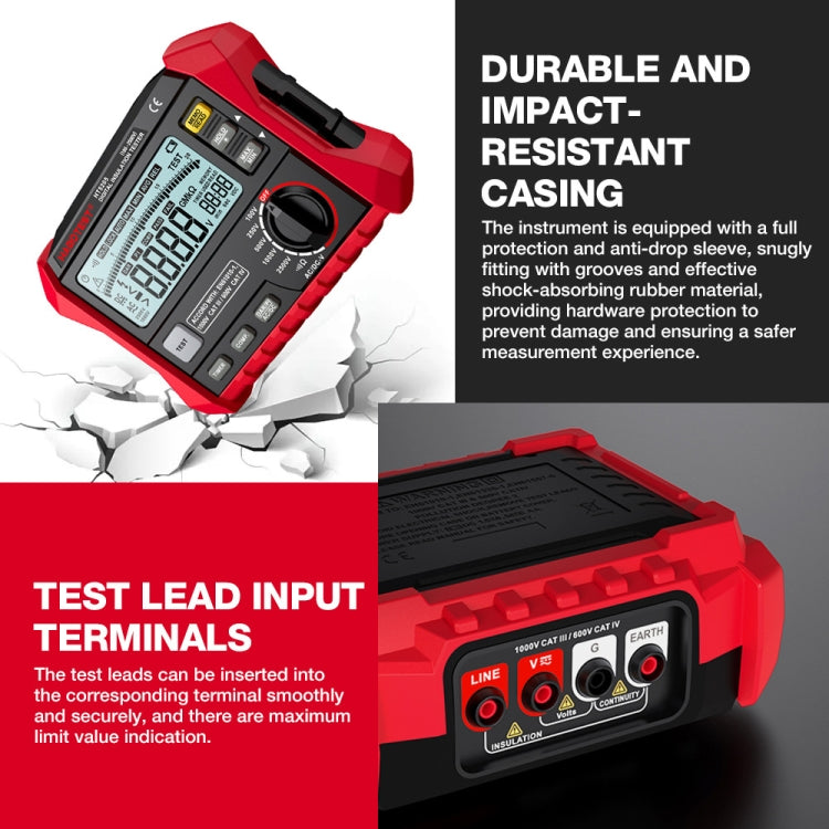 HABOTEST HT5205 Insulation Resistor Tester - free shipping - PMC TechLife - Order now!