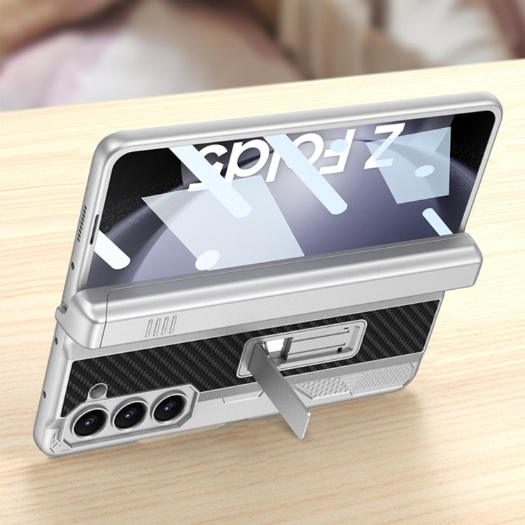 For Samsung Galaxy Z Fold5 GKK Integrated Folding Mech Shell PC Phone Case with Slide Pen Box(Green) - free shipping - PMC TechLife - Order now!
