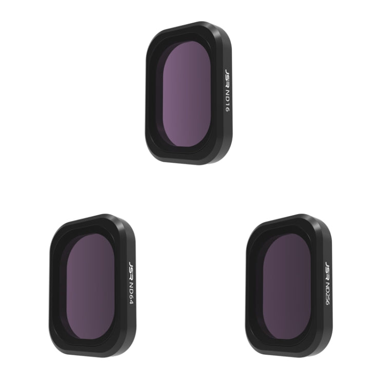 For DJI OSMO Pocket 3 JSR CB Series Camera Lens Filter, Filter:3 in 1 ND16/64/256 - Lens Accessories by JSR | Online Shopping South Africa | PMC Jewellery | Buy Now Pay Later Mobicred