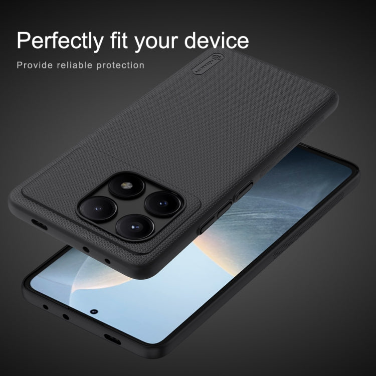 For Xiaomi Redmi K70E / Poco X6 Pro 5G NILLKIN Frosted PC Phone Case(Blue) - K70E Cases by NILLKIN | Online Shopping South Africa | PMC Jewellery