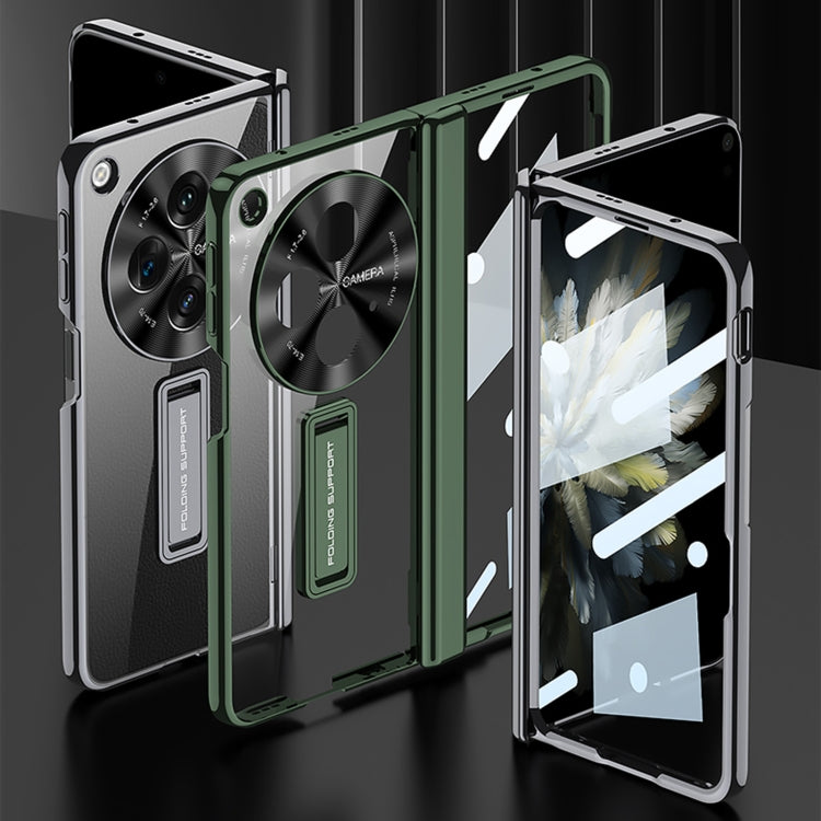 For OPPO Find N3 / OnePlus Open GKK Integrated Magnetic Fold Hinge Shockproof Phone Case(Green) - OPPO Cases by GKK | Online Shopping South Africa | PMC TechLife | Buy Now Pay Later Mobicred