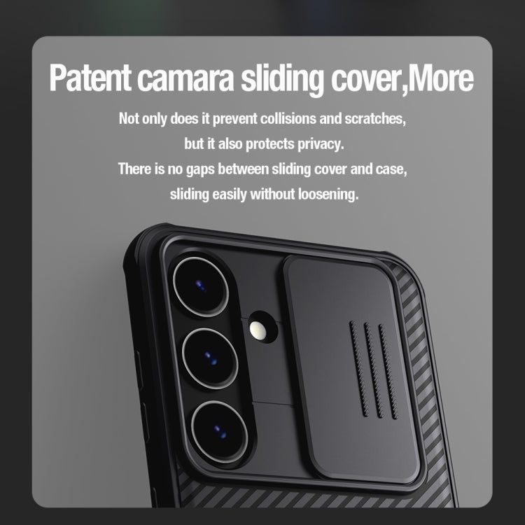 For Samsung Galaxy S24 5G NILLKIN Black Mirror Pro Series Camshield PC Phone Case(Blue) - free shipping - PMC TechLife - Order now!