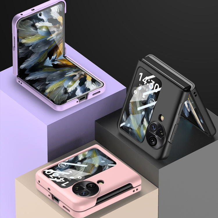 For OPPO Find N3 Flip GKK Integrated Ultra-thin Full Coverage Protective Phone Case(Black) - OPPO Cases by GKK | Online Shopping South Africa | PMC TechLife | Buy Now Pay Later Mobicred