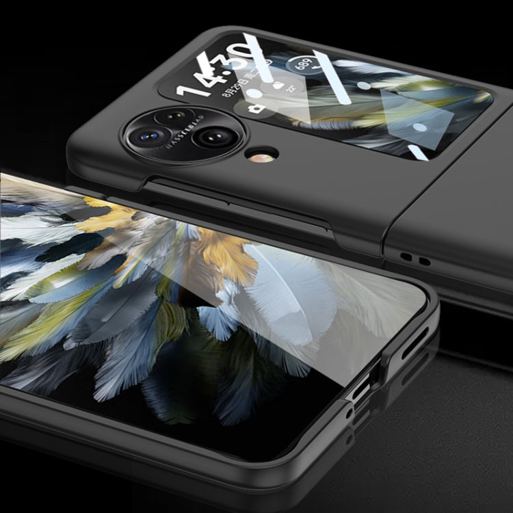 For OPPO Find N3 Flip GKK Integrated Ultra-thin Full Coverage Protective Phone Case(Black) - OPPO Cases by GKK | Online Shopping South Africa | PMC TechLife | Buy Now Pay Later Mobicred