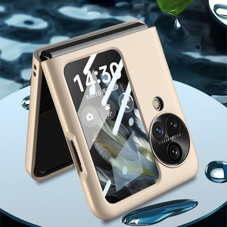 For OPPO Find N3 Flip GKK Integrated Ultra-thin Full Coverage Protective Phone Case(Black) - OPPO Cases by GKK | Online Shopping South Africa | PMC TechLife | Buy Now Pay Later Mobicred