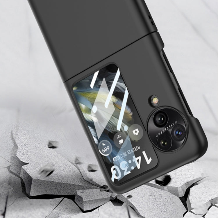 For OPPO Find N3 Flip GKK Integrated Ultra-thin Full Coverage Protective Phone Case(Black) - OPPO Cases by GKK | Online Shopping South Africa | PMC TechLife | Buy Now Pay Later Mobicred