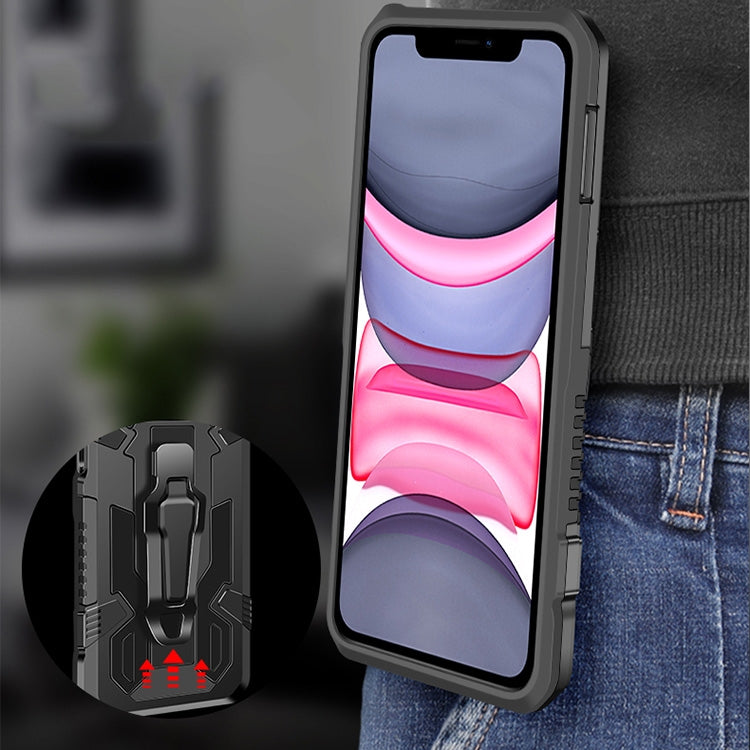 For iPhone 8 & 7 Machine Armor Warrior Shockproof PC + TPU Protective Case(Royal Blue) - More iPhone Cases by NILLKIN | Online Shopping South Africa | PMC TechLife