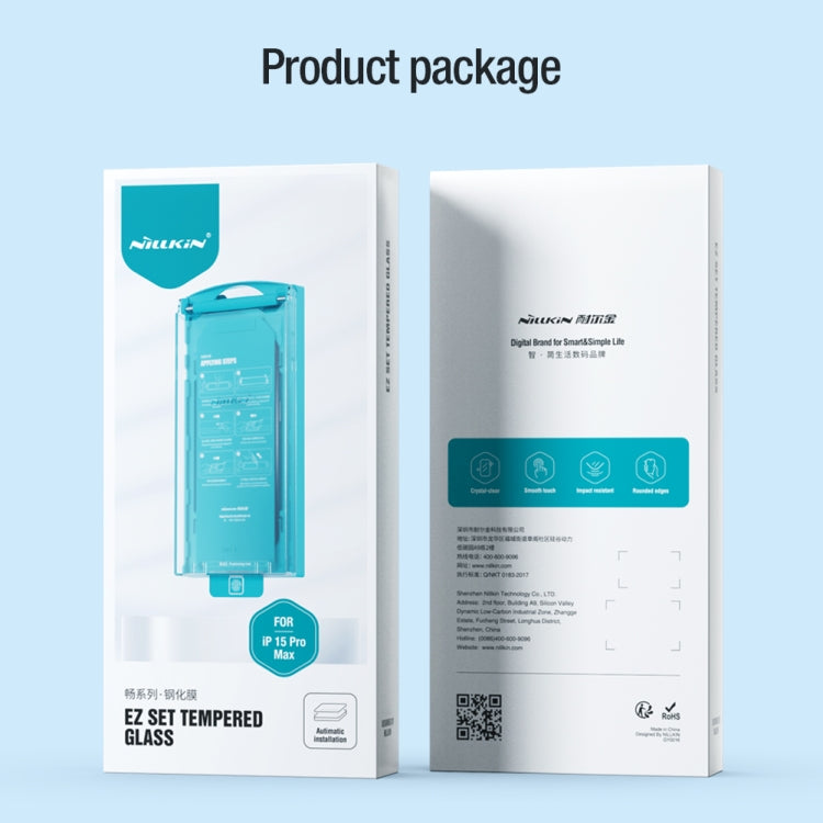 For iPhone 15 Pro Max NILLKIN Chang Series Tempered Glass Protective Film - free shipping - PMC TechLife - Order now!