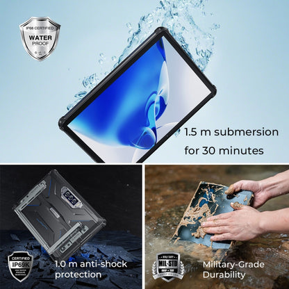 OUKITEL RT7 TITAN 5G Network IP68/IP69K Rugged Tablet, 12GB+256GB, 10.1 inch Android 13 MediaTek Dimensity 720 Octa Core Support Dual SIM, EU Plug(Blue) - Other by OUKITEL | Online Shopping South Africa | PMC Jewellery | Buy Now Pay Later Mobicred