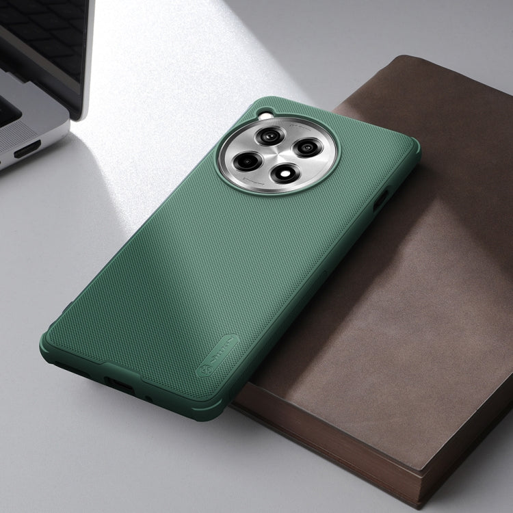 For OnePlus Ace 3 / 12R NILLKIN Frosted Shield Pro Magnetic Phone Case(Green) - OnePlus Cases by NILLKIN | Online Shopping South Africa | PMC Jewellery
