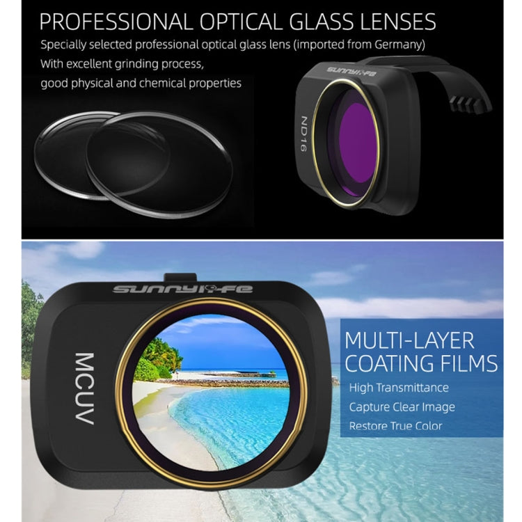 Sunnylife MM-FI9251 For DJI Mavic Mini / Mini 2 Drone ND16 Lens Filter - Lens Filter by Sunnylife | Online Shopping South Africa | PMC TechLife | Buy Now Pay Later Mobicred