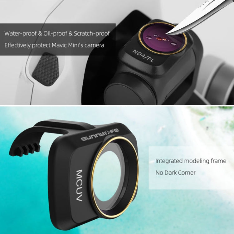 Sunnylife MM-FI9251 For DJI Mavic Mini / Mini 2 Drone ND16 Lens Filter - Lens Filter by Sunnylife | Online Shopping South Africa | PMC TechLife | Buy Now Pay Later Mobicred