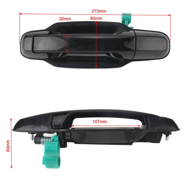 Car Left Rear Door Outside Handle 83650-3E010 for KIA Sorento 2003-2006 - Door Handles by PMC TechLife | Online Shopping South Africa | PMC TechLife