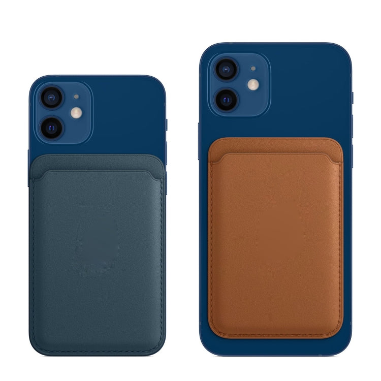 Leather Wallet Pouch Card Holder Magsafing Case for iPhone 13 Series / 12 Series - iPhone 12 Pro Max Cases by PMC TechLife | Online Shopping South Africa | PMC TechLife