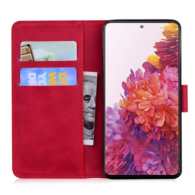 For Samsung Galaxy S20 FE / S20 FE 5G / S20 Lite Tiger Embossing Pattern Horizontal Flip Leather Case with Holder & Card Slots & Wallet(Red) - Galaxy S20 FE Cases by NILLKIN | Online Shopping South Africa | PMC TechLife