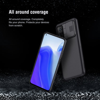 For Xiaomi 10T 5G / 10T Pro 5G / K30s NILLKIN Black Mirror Series PC Camshield Full Coverage Dust-proof Scratch Resistant Phone Case(Black) - Xiaomi Cases by NILLKIN | Online Shopping South Africa | PMC Jewellery