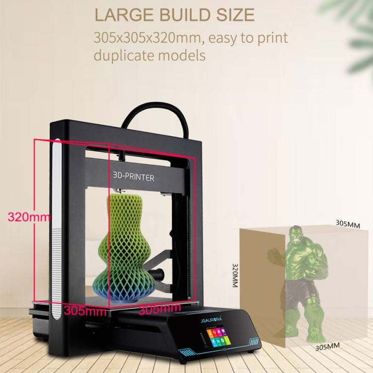 JGAURORA A5S Desktop High Precision Metal Plate Frame Three-Dimensional Physical 3D Printer - 3D Printer by JGAURORA | Online Shopping South Africa | PMC Jewellery | Buy Now Pay Later Mobicred