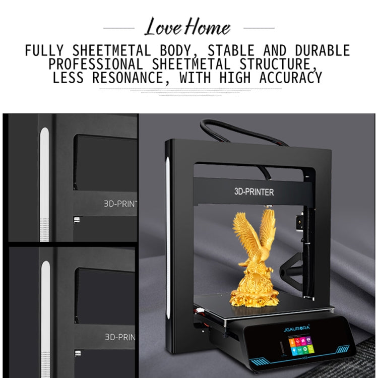 JGAURORA A5S Desktop High Precision Metal Plate Frame Three-Dimensional Physical 3D Printer - 3D Printer by JGAURORA | Online Shopping South Africa | PMC Jewellery | Buy Now Pay Later Mobicred