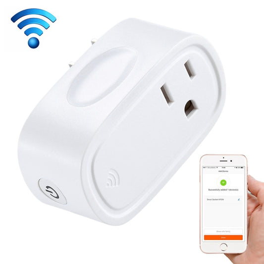 JH-G09U 15A 2.4GHz WiFi Control Hubless Smart Home Power Socket Works with Alexa  & Google Home, AC 100-240V, US Plug (White) - Smart Socket by PMC Jewellery | Online Shopping South Africa | PMC Jewellery