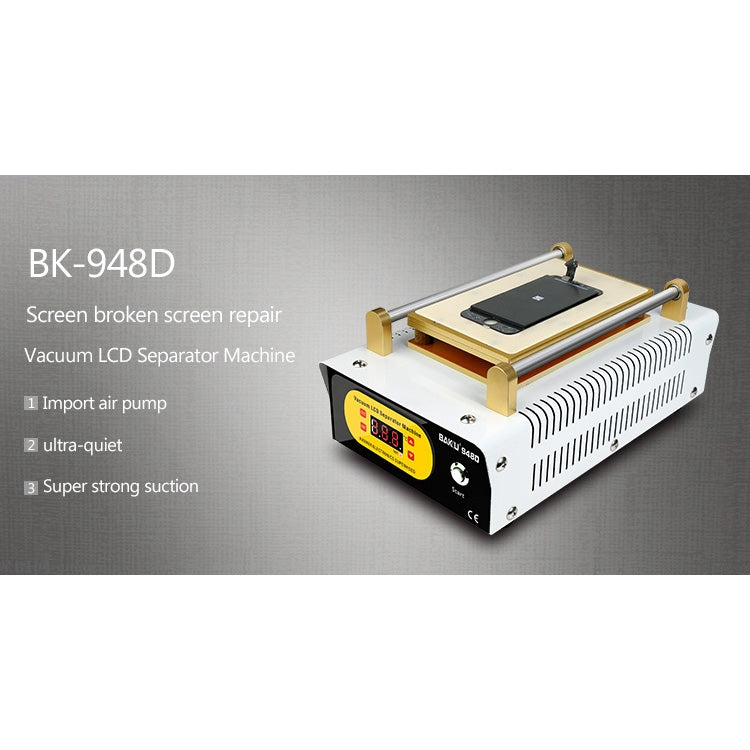 BAKU BK-948D 500W Vacuum Anti-static LCD Touch Panel Separator Machine, AC 110V - free shipping - PMC TechLife - Order now!