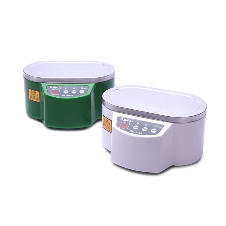 BAKU BK-9050 30W / 50W Adjustable 0.6L LCD Display Ultrasonic Cleaner, AC 220V(Green) - Ultrasonic Cleaner by BAKU | Online Shopping South Africa | PMC Jewellery | Buy Now Pay Later Mobicred