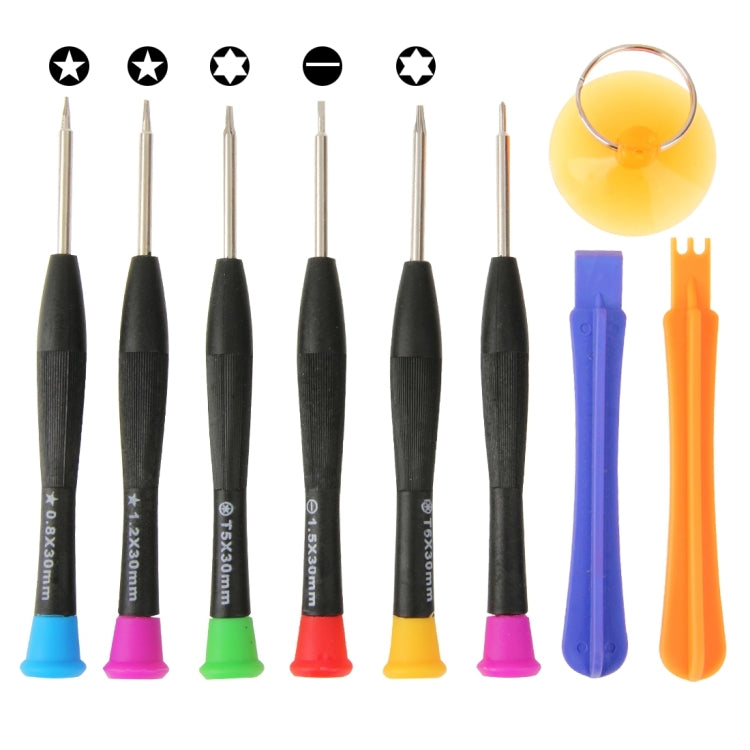 9 in 1 Professional Screwdriver Repair Open Tool Kit for iPhone 6 & 6s / iPhone 5 & 5S - Tool Kits by PMC TechLife | Online Shopping South Africa | PMC TechLife