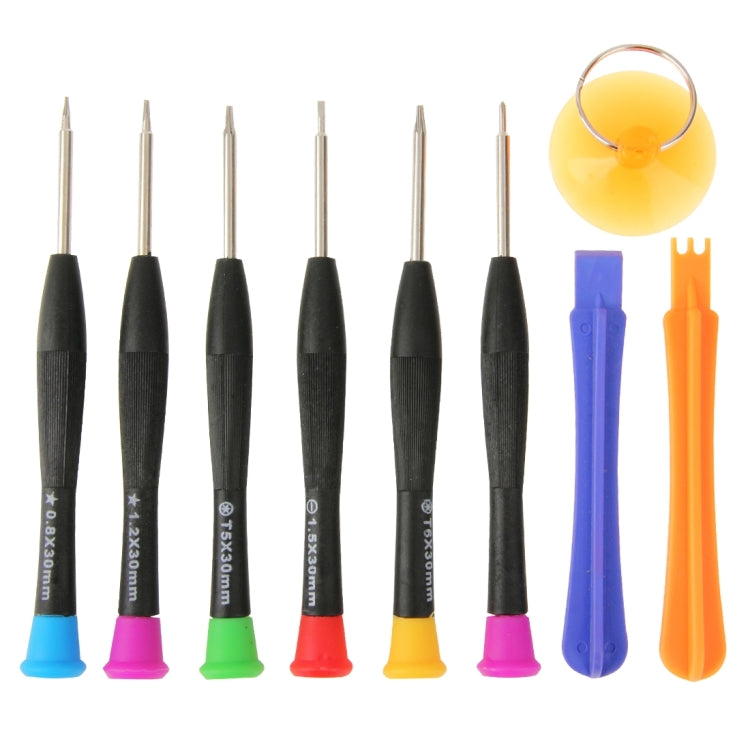 9 in 1 Professional Screwdriver Repair Open Tool Kit for iPhone 6 & 6s / iPhone 5 & 5S - Tool Kits by PMC TechLife | Online Shopping South Africa | PMC TechLife