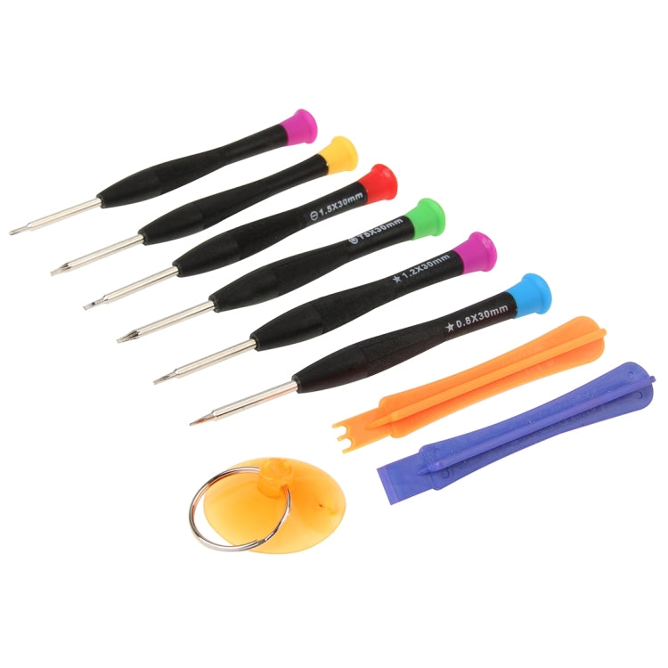 9 in 1 Professional Screwdriver Repair Open Tool Kit for iPhone 6 & 6s / iPhone 5 & 5S - Tool Kits by PMC TechLife | Online Shopping South Africa | PMC TechLife