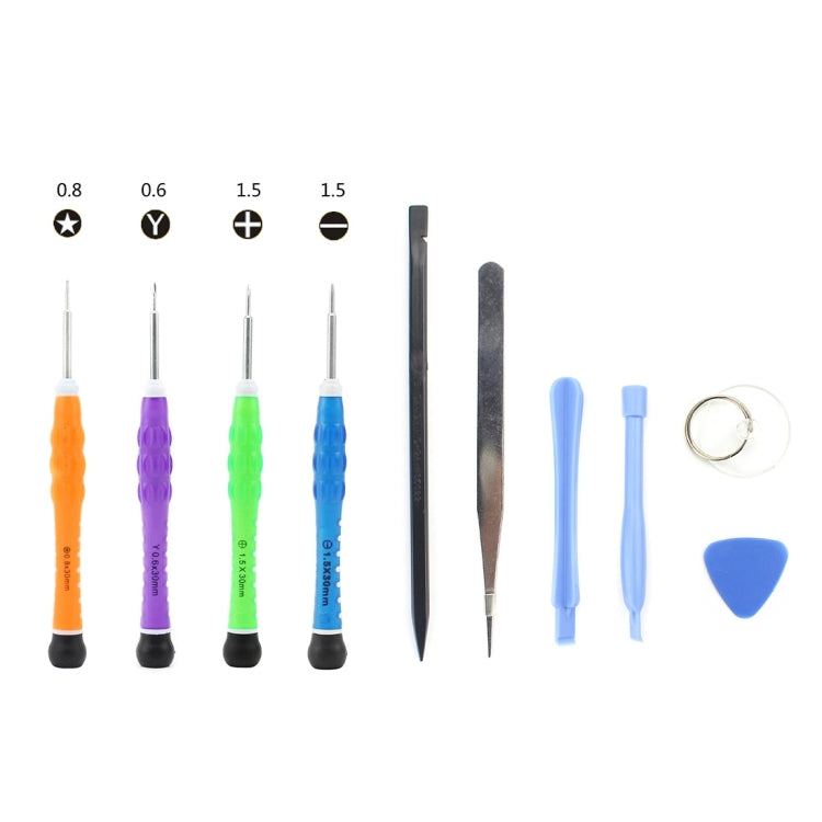 JIAFA JF-612-2 10 in 1 Repair Tool Set for iPhone / Samsung - free shipping - PMC TechLife - Order now!