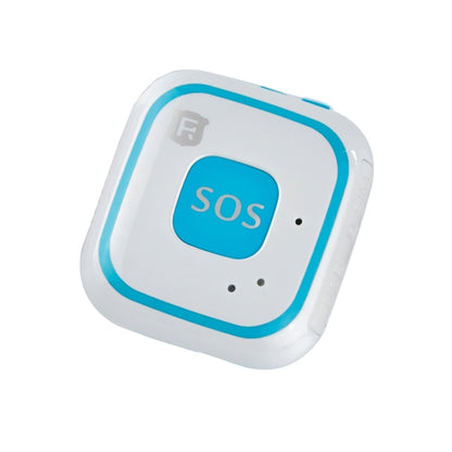 REACHFAR V28 Necklace Style GSM Mini LBS WiFi AGPS Tracker SOS Communicator(Blue) - Personal Tracker by REACHFAR | Online Shopping South Africa | PMC Jewellery | Buy Now Pay Later Mobicred