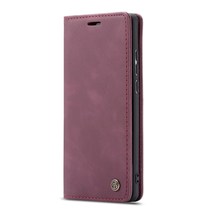 CaseMe-013 Multifunctional Retro Frosted Horizontal Flip Leather Case for Huawei P30 Lite, with Card Slot & Holder & Wallet (Wine Red) - Huawei Cases by CaseMe | Online Shopping South Africa | PMC Jewellery | Buy Now Pay Later Mobicred