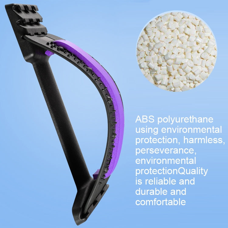 Lumbar Traction Stretching Device Posture Corrector Waist Support Spine Pain Relief Back Massage Stretcher(Black Blue) - free shipping - PMC TechLife - Order now!