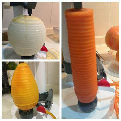 Multifunction Stainless Steel Electric Vegetables Fruit Apple Peeler Peeling Automatic Peeling Machine - Cutter & Peeler by PMC TechLife | Online Shopping South Africa | PMC TechLife | Buy Now Pay Later Mobicred