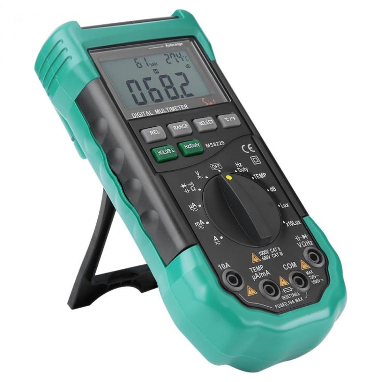 BSIDE MS8229 Digital Multimeter LUX Noise Meter Temperature Humidity Tester - free shipping - PMC TechLife - Order now!