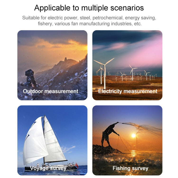 Wintact WT82B Bluetooth Wind Anemometer Data Logger Air Velocity Meter - Tachometers & Anemometer by Wintact | Online Shopping South Africa | PMC TechLife | Buy Now Pay Later Mobicred
