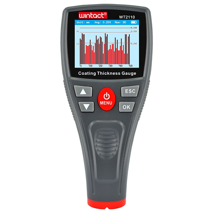 Wintact WT2110 Color Screen Display Coating Thickness Gauge - free shipping - PMC TechLife - Order now!