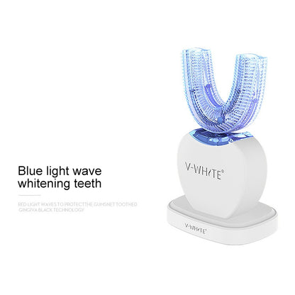 Vwhite 3 Cleaning Modes Silicone Electric Automatic Beauty Tooth Instrument(White) - Teeth Whitening by PMC Jewellery | Online Shopping South Africa | PMC Jewellery