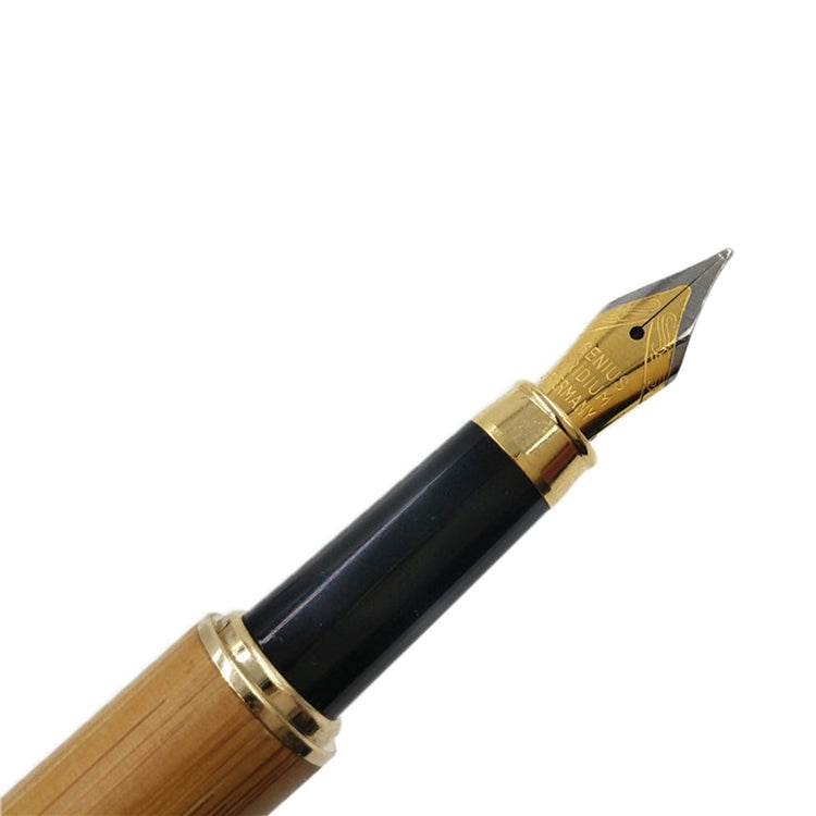 School Office Extra Fine Nib Transparent Piston Bamboo Fountain Ink Pen - free shipping - PMC TechLife - Order now!