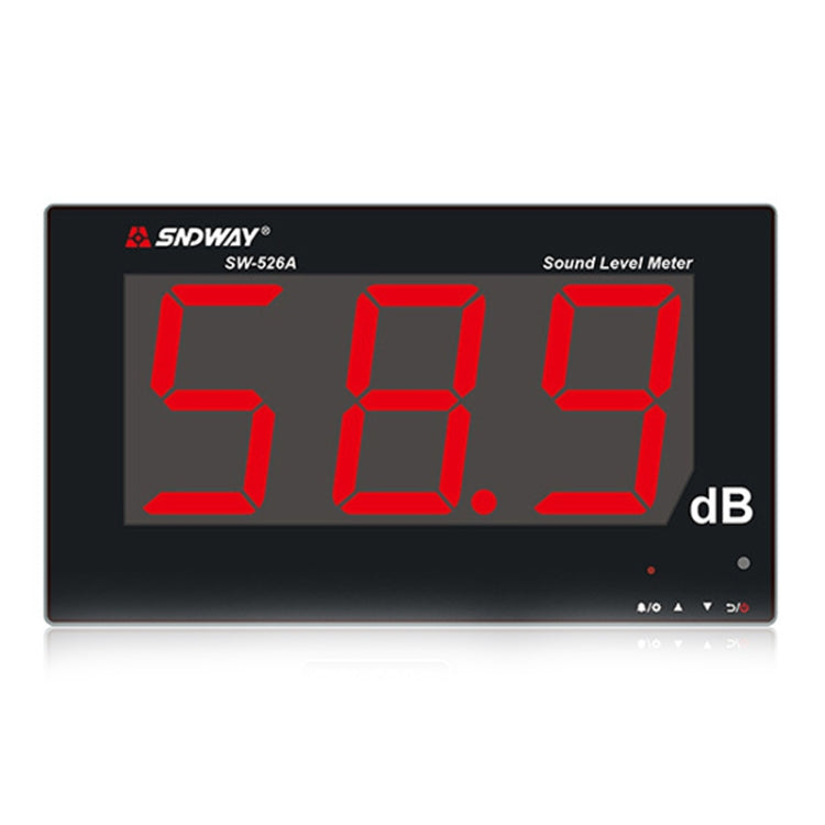 SNDWAY SW526A Wall-mounted DB Sound Level Meter Noise Tester with Large Screen 18-inch Display - free shipping - PMC TechLife - Order now!