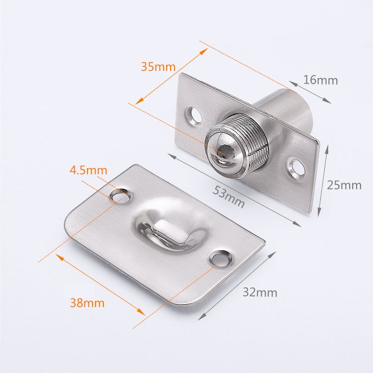 1 Set 106 Stainless Steel Invisible Door Bead Spring Beads Special Bead Lock Door Bead - free shipping - PMC TechLife - Order now!
